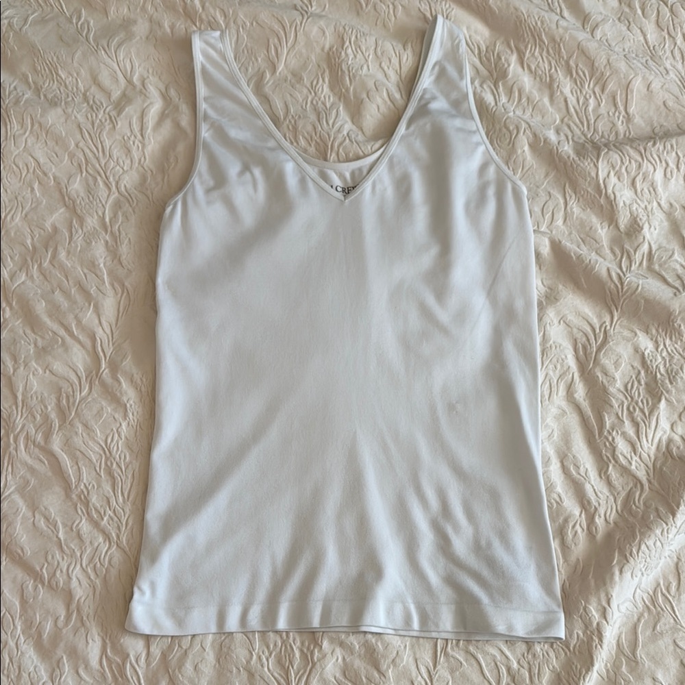 J. Crew Classic White Tank Top
